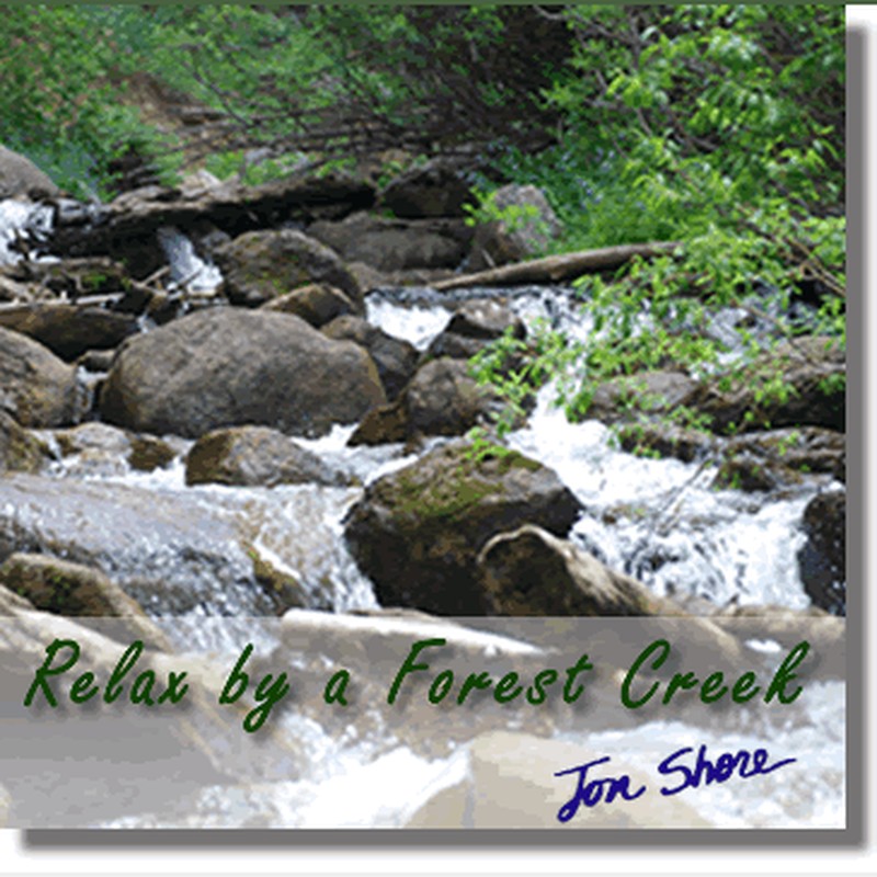 Relax by a Mountain Creek by Jon Shore